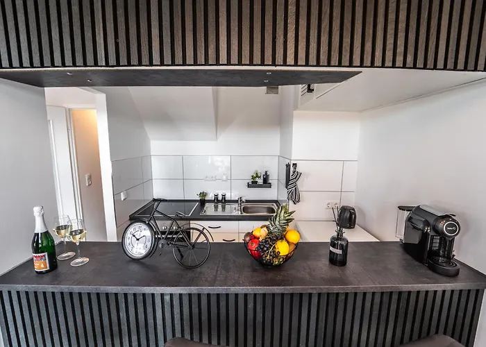 公寓 Stern Blick - Maisonette, Balkon, Zentral In 不莱梅